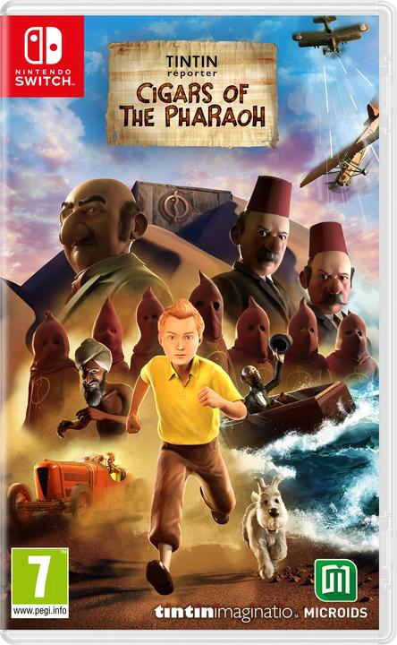 Produktbild Microids TINTIN Reporter - Cigars of the Pharaoh (Switch, Switch Lite, Switch OLED)