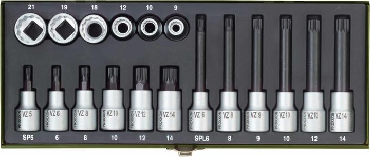 Image du produit Proxxon Vis multi-dents XZN spécial jeu 18 pcs. (21 mm)