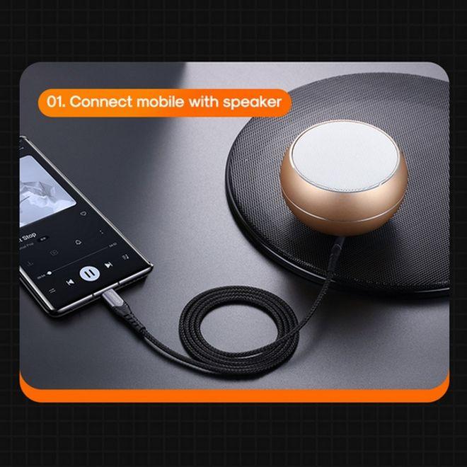 Image du produit Joyroom Lightning – 3.5mm (1 m, Jack 3,5 mm (AUX))