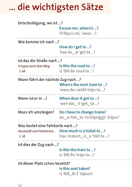 Produktbild Langenscheidt Sprachführer Englisch (Deutsch, Englisch, Langenscheidt, 2023)