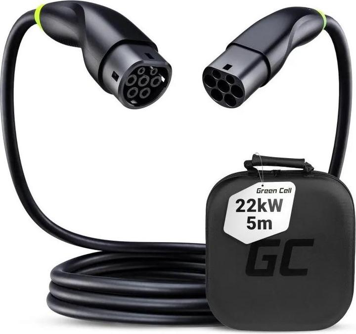 Image du produit GreenCell Snap de cellule verte (Type 2, 22 kW, 32 A, 5 m)