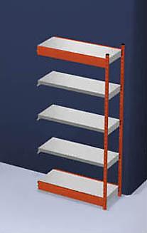 Actual product image kaiserkraft Stable boltless shelving, one-sided