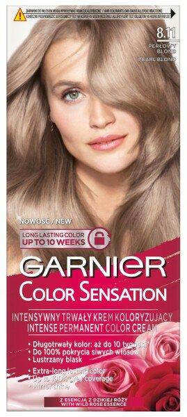 Garnier Colour Sensation Krem koloryzujący 8.11 Perłowy Blond 1op. (8.11 Perłowy Blond)
