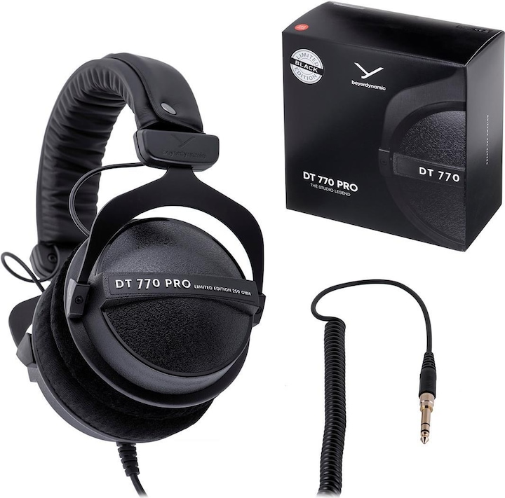 Produktbild Beyerdynamic DT 770 Pro Black Limited Edition (keine Geräuschunterdrückung, Kabelgebunden)