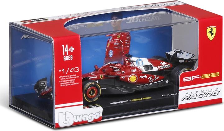 Produktbild Bburago Ferrari F1 SF-25 1/43 Leclerc 2025