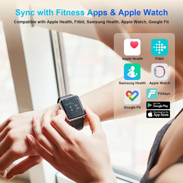 Actual product image Healthkeep Bluetooth Personal Scales (180 kg)