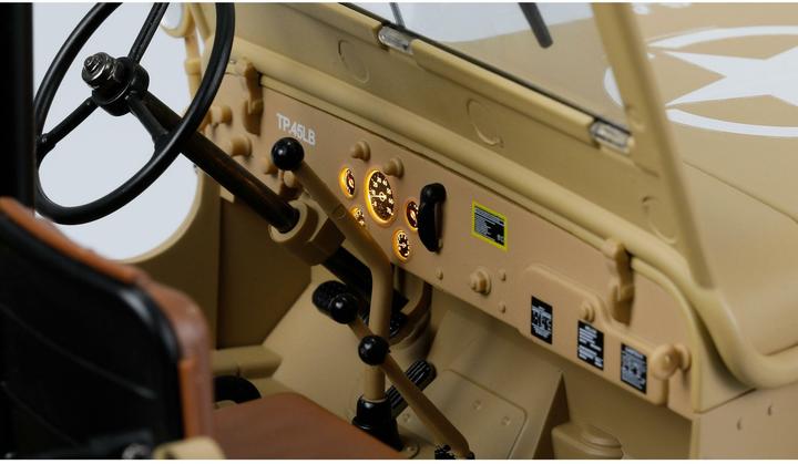 Image du produit Amewi Jeep Willys MB Scale Crawler 4WD 1:14 RTR sand (RTR Prêt à fonctionner)