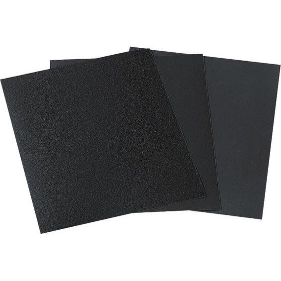 wolfcraft, Schleifmittel, Schleifpapierbogen für Metall/Lack, Nass/Trockenschliff, Körnung 100 (100)