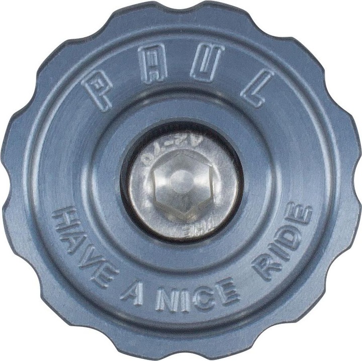 Paul Component Engineering Paul Component Stem Cap Tappo per testa, 1 1/8", peltro
