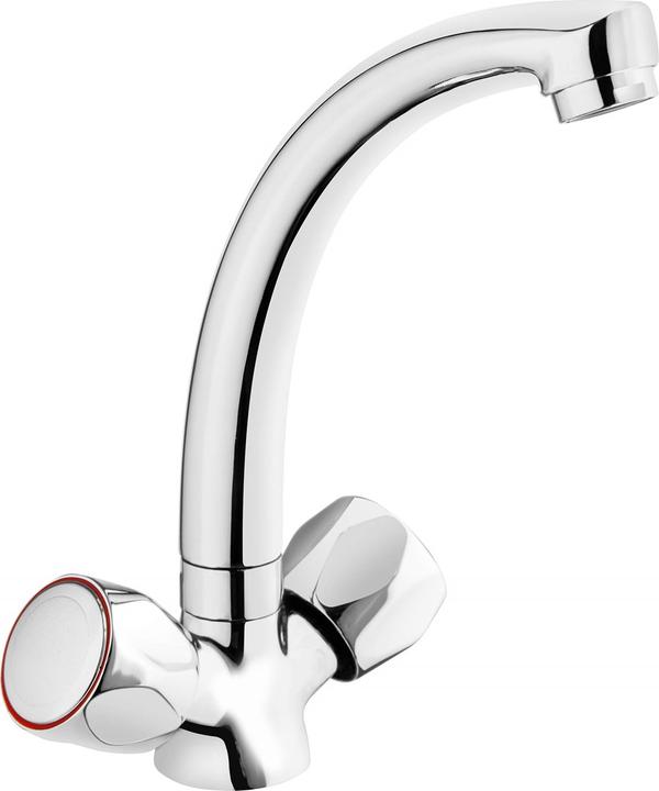 Actual product image Deante Teno chrome basin mixer (BON 020D)