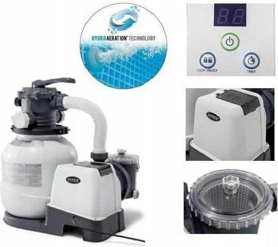 Actual product image Intex Krystal Clear sand filter system