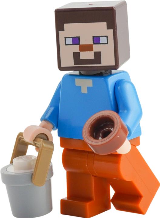 Actual product image LEGO Minecraft Mini-Set Nether Hero mit Strider - NEU! Menge 1x