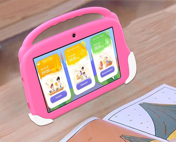 Produktbild Blow Tablet KidsTAB8 4G 4/64GB pink + case (4G, 8", 64 GB, Puder Rosa)