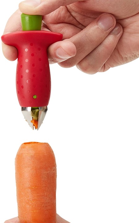Produktbild Chef'n Erdbeerstrunkentferner StemGem 4,5cm rot