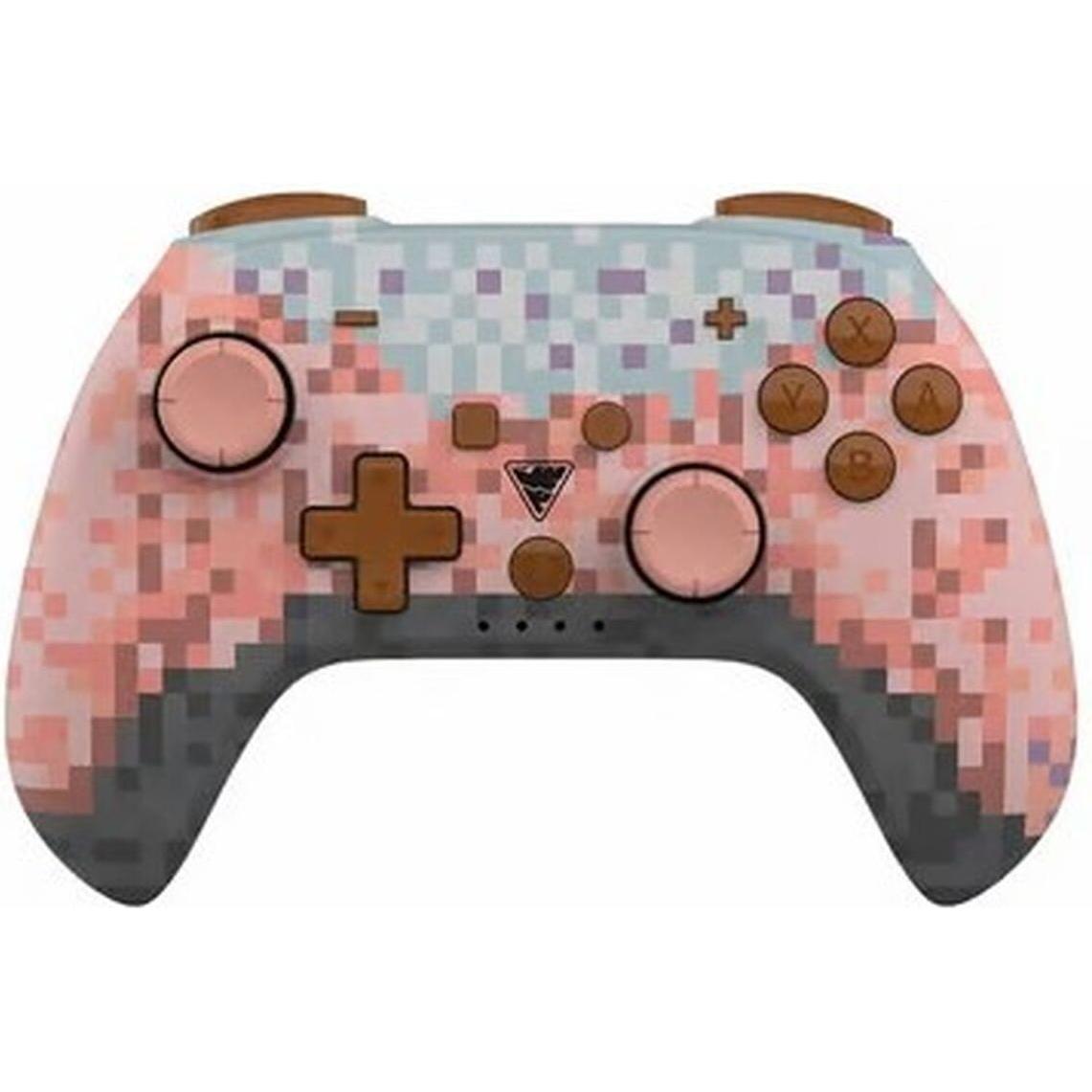 DragonShock - Manette compacte sans fil Bluetooth PopTop Cube Rose pour Switch et Switch OLED (PC, Switch), Controller gaming, Blu, Nero, Marrone, Vio