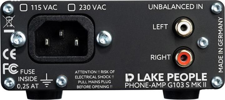 Actual product image Lake People G103-S MKII