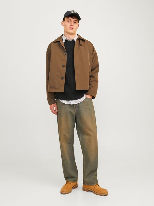 Produktbild Jack & Jones Einfarbig Strickpullover mit Rundhals Strickpullover mit Rundhals (XS)