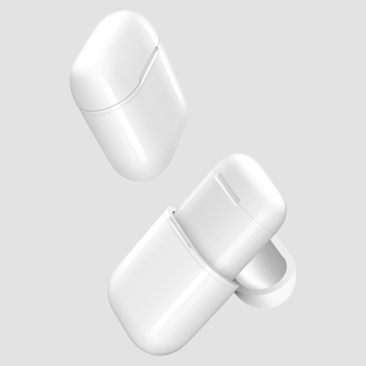 Actual product image Hyper Hyperjuice Qi Wireless Adapter AirPods White (Charging case cover)