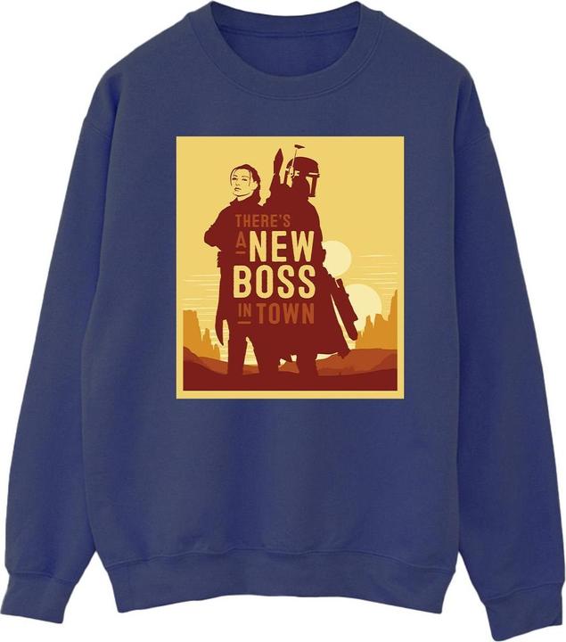 Produktbild Star Wars The Book Of Boba Fett New Boss Sun Silhouette Sweatshirt (4XL)