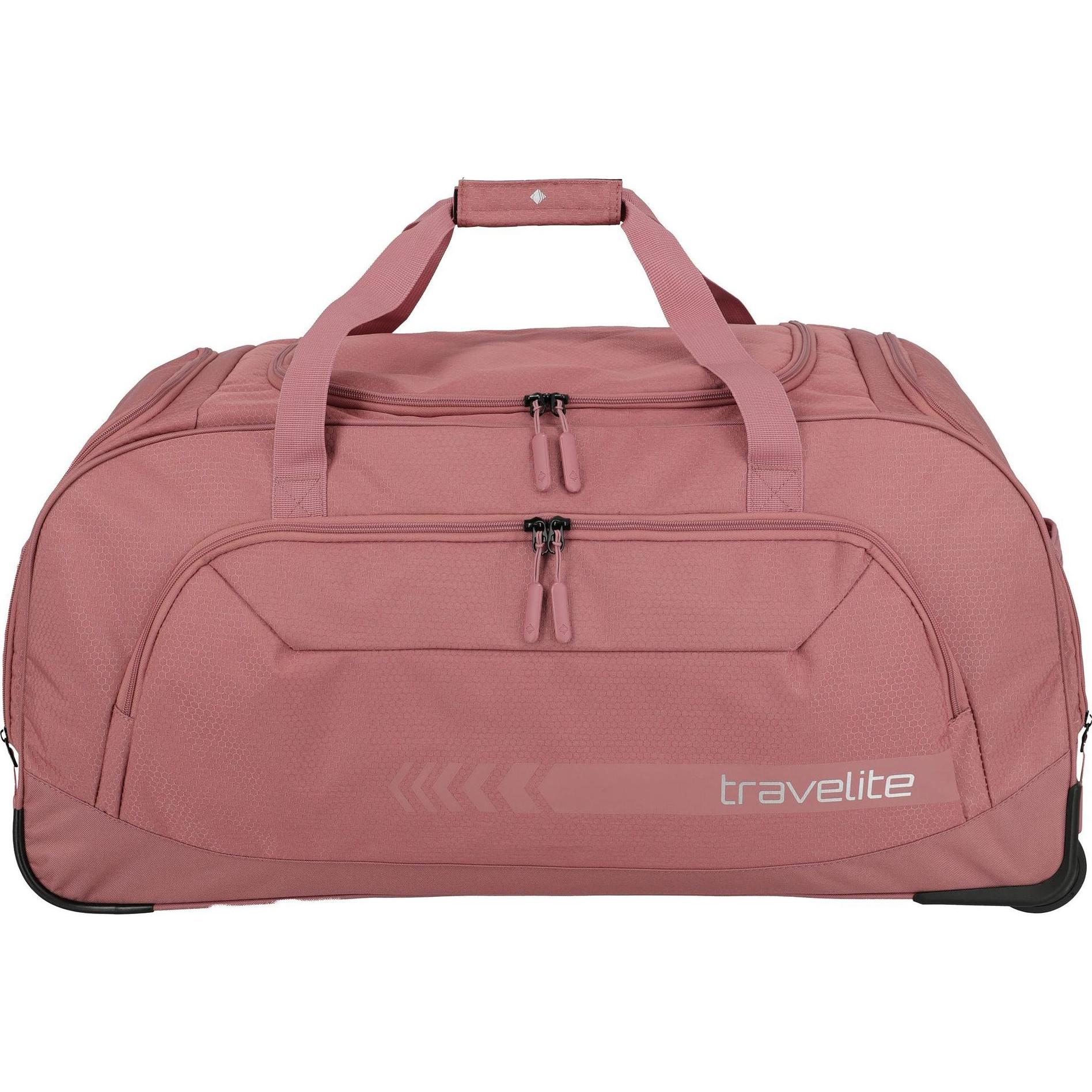 Travelite, Koffer, Kick Off, Rosa, (120 l, L (90 - 115l))
