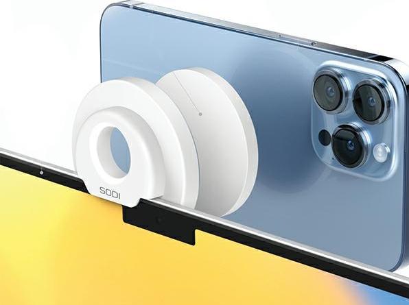 Produktbild Sodi Uchwyt indukcyjny do MacBooka BM-300 biały/white MagSafe (Apple)