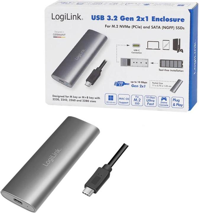 Actual product image LogiLink UA0389 (M.2 2242, M.2 2280, M.2 2260, M.2 2230)