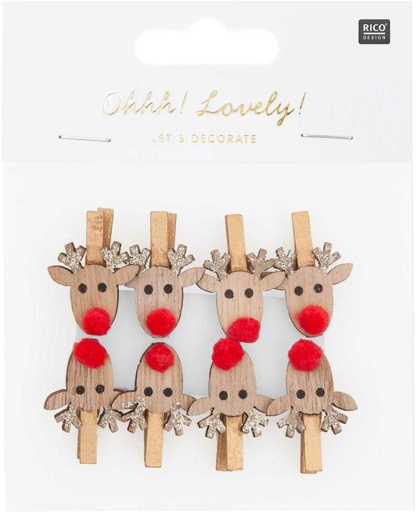 Actual product image Rico Design Reindeer (8x)