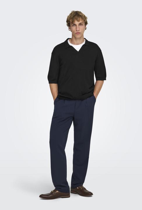 Produktbild Only & Sons Onswyler Life Rlx 12 Ss Split Knit Noos (L)