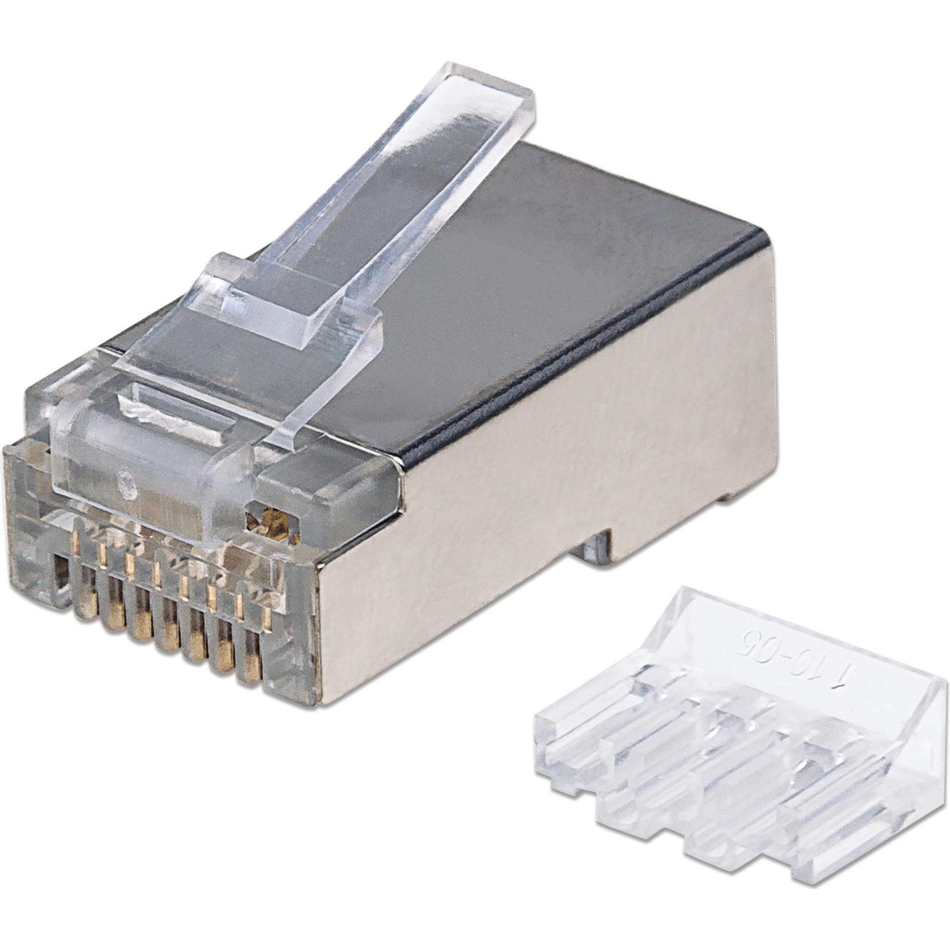 Intellinet Pro Line Modular Plugs (S/UTP, CAT6a, 0.07 m), Netzwerkkabel