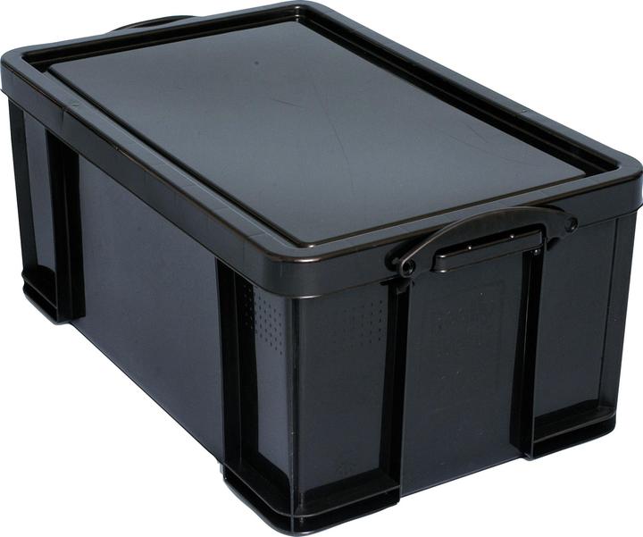 Produktbild Really Useful Box Really Useful Boxes Aufbewahrungsbox, 35 Liter oder 64 Liter, mit Deckel und Griff (71 x 31 x 44 cm, 64 l)