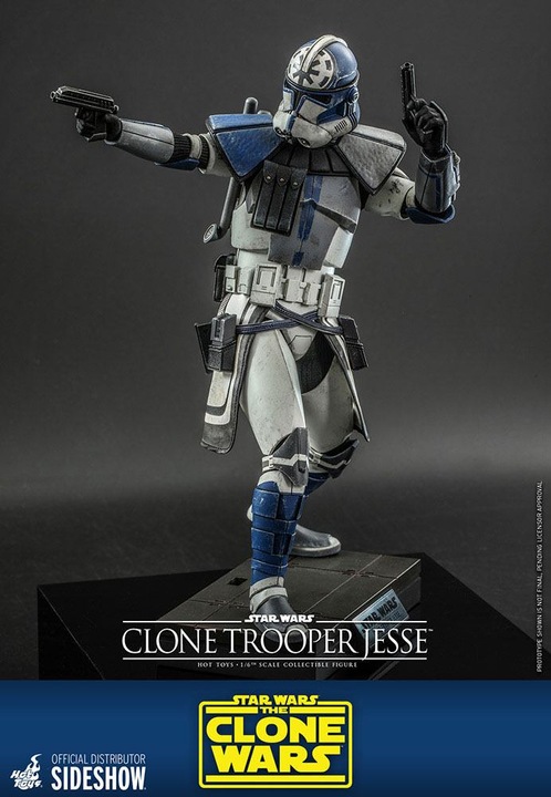 Image du produit Hot Toys Star Wars The Clone Wars figurine 1/6 Clone Trooper Jesse 30 cm
