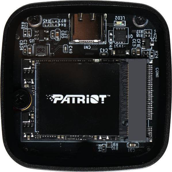 Produktbild Patriot PDP31 2 TB rot / Externe SSD / R: 1000 MB/s / W: 1000 MB/s / USB-C 3.2 Gen 2 (2 TB)