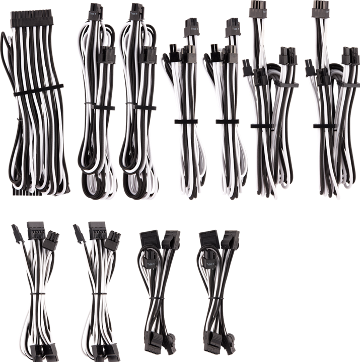 Actual product image Corsair Premium PSU Cables Pro-Kit Type 4