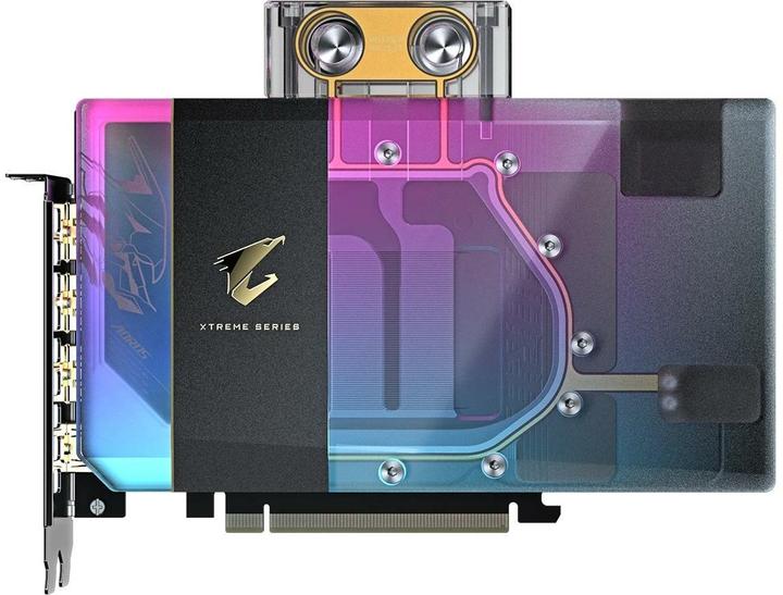 Actual product image Gigabyte AORUS GeForce RTX 5080 XTREME WATERFORCE WB (16 GB, GDDR7)