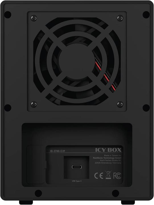Immagine prodotto Icy Box Custodia per 4x HDD/SSD, IB-3740-C31 (2.5", 3.5")