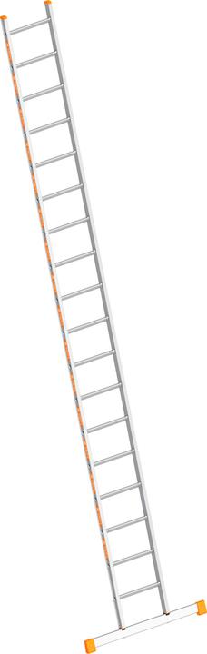 Image du produit kaiserkraft Échelle simple en aluminium (Échelle simple, 510 cm)