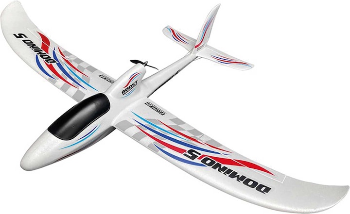 Produktbild Pichler Domino 5 rot Mode 2 1420mm Elektromotor Segelflugmodell RTF (Segelflugzeug)