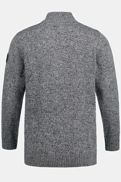Actual product image JP1880 Melange Knit Sweater (7XL)