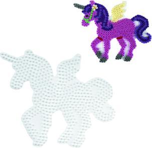 Produktbild Hama Perlen Strijkkralenbordje - Eenhoorn