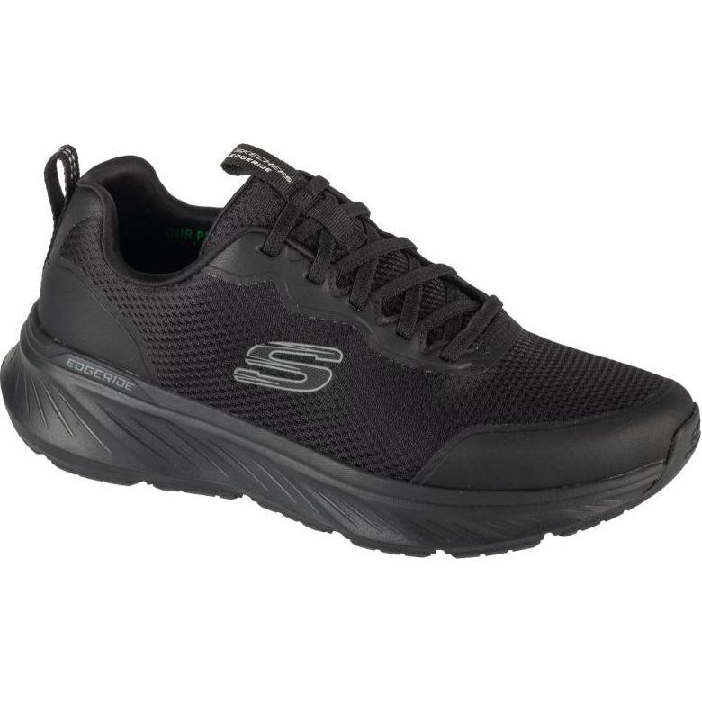 Skechers Uomo Nero Uomini, Sneaker, Edgeride - Rekze2835-Bbk (42.5)