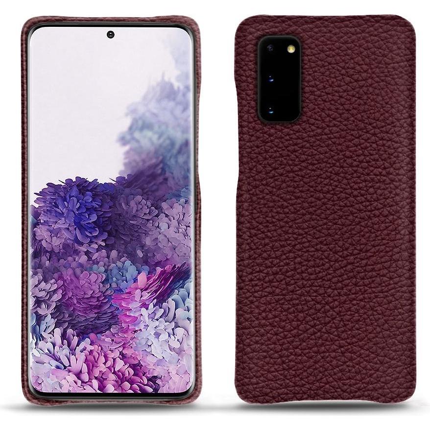 Noreve Lederschutzhülle (Samsung Galaxy S20), Smartphone Hülle, Violett