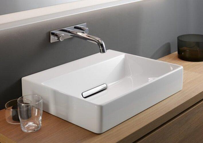 Actual product image Geberit ONE countertop washbasin, horizontal outlet, white, 50x15,4x42,5cm, 505.05 (425 mm, 500 mm)