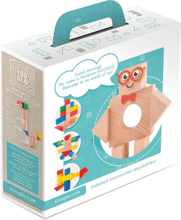 Image du produit Holzecke Magnetische Holzblöcke Mini Farbe