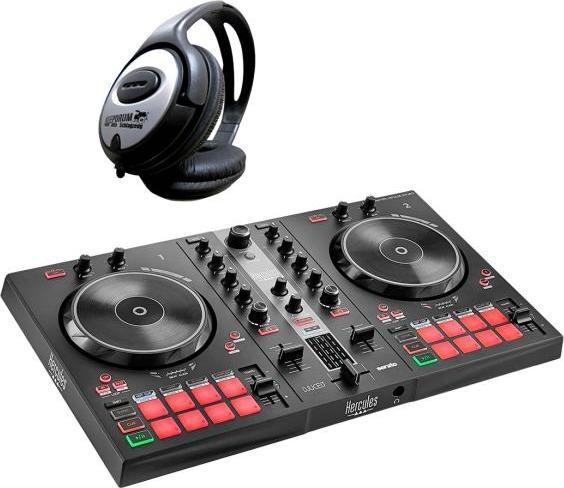 Produktbild Hercules DJ Control Inpulse 300 MK2 mit Kopfhörer