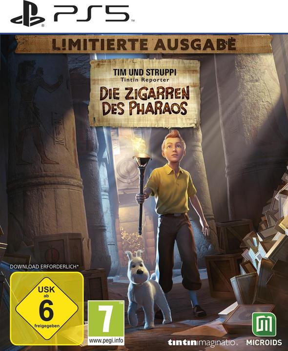 Actual product image astragon Tintin Reporter: Cigars of the Pharaoh (PS5, DE)