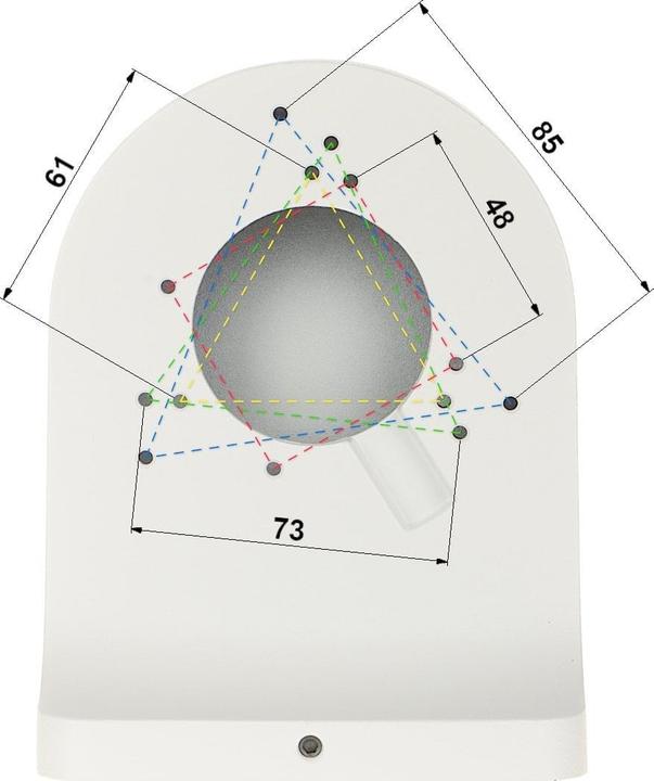 Actual product image Dahua PFB205W-E (Mounting kit)