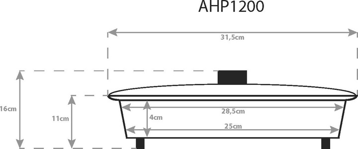 Actual product image Bestron AHP1200