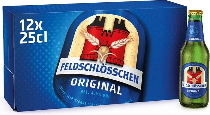 Actual product image Feldschlösschen Original (12 x 25 cl)
