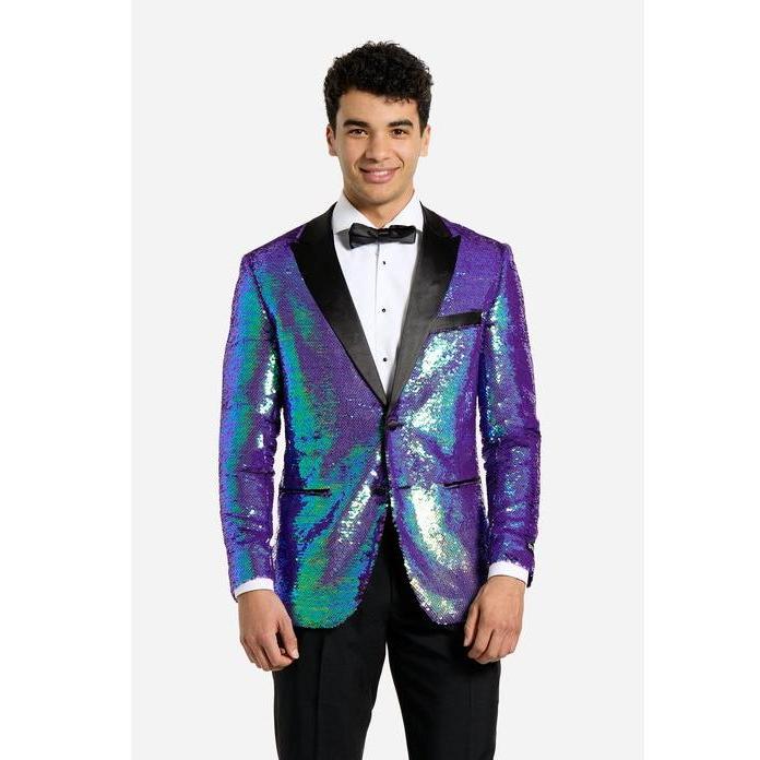 Thumbnail - OppoSuits Smoking - Sapphire Sequins (52)