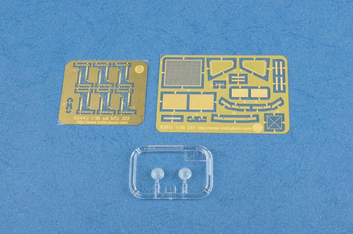 Actual product image Hobby Boss German Sd.Kfz.222 Light Panzerspahwag